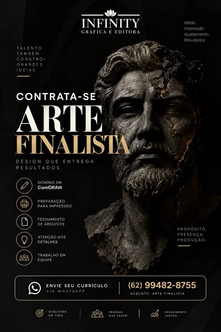 Contrata-se Arte Finalista 