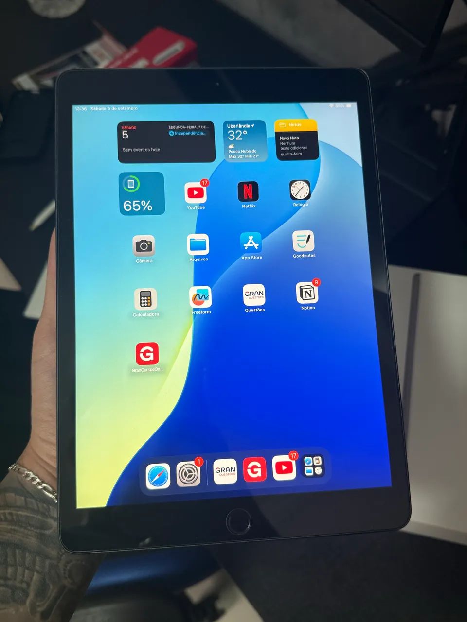 iPad 8 - 32gb nota fiscal - Foto 2