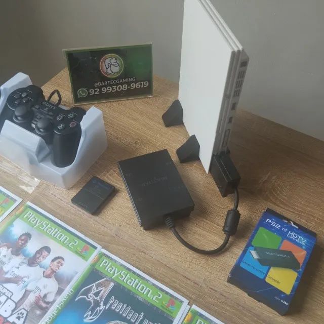 Ps2 Bramco com jogos e acessorios - Foto 2