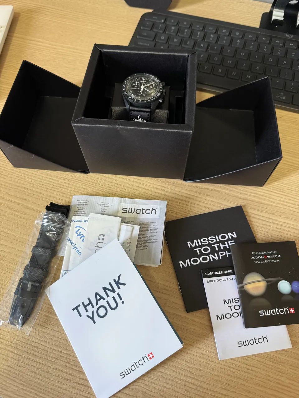 Relógio Omega Moonswatch 