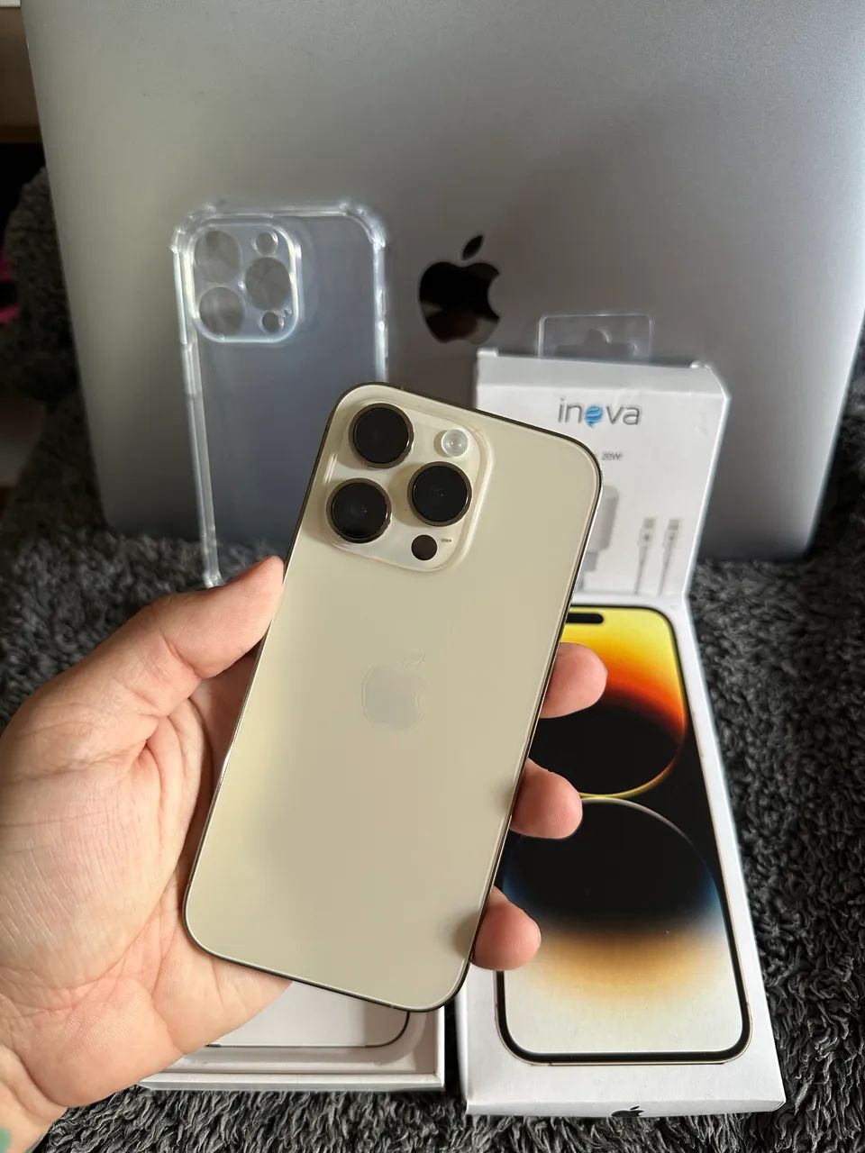 IPhone 14 Pro Gold 128GB - Foto 4