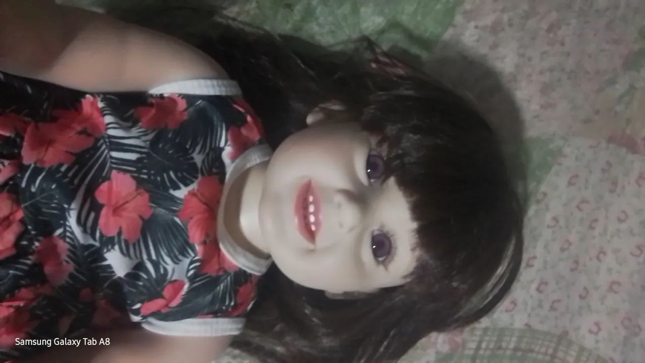 Boneca Reborn toda em Vinil Siliconado 
