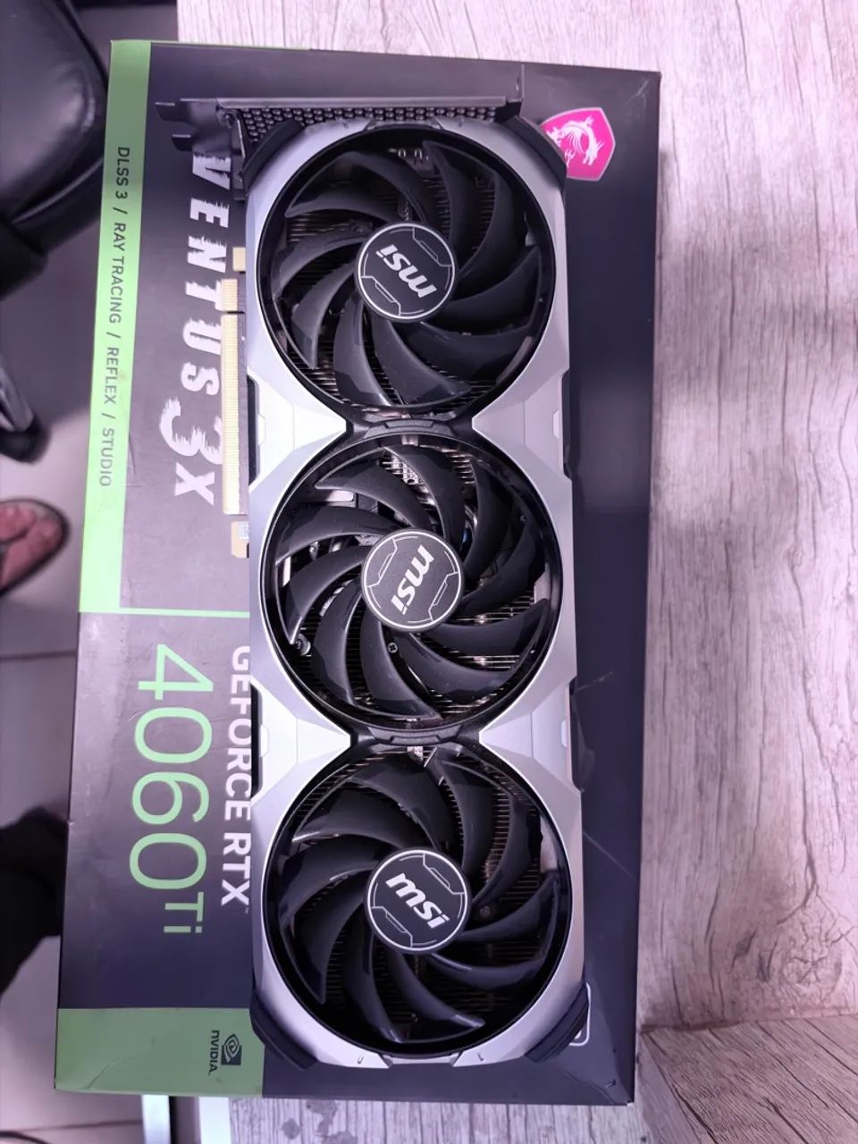 RTX 4060 TI 8GB MSI Ventus 3x