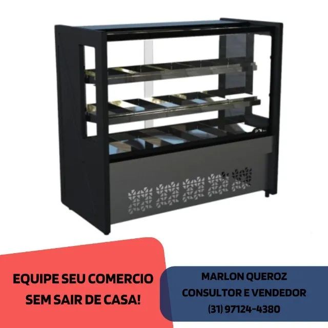 Balcão Estufa 1,25M Polar Novo