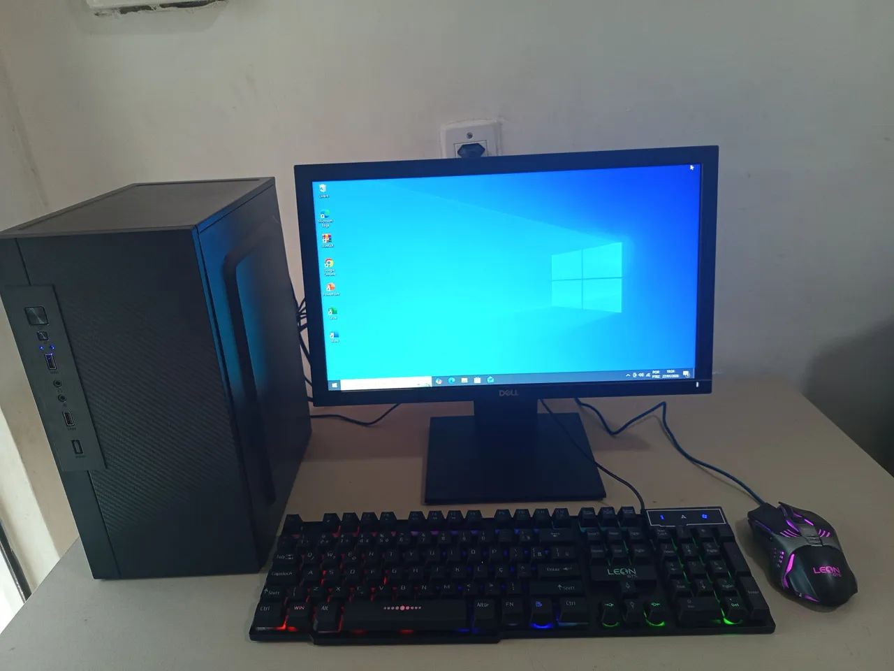 computador core i5-7400 8GB RAM DDR4 SSD tela 20 polegadas  - Foto 4