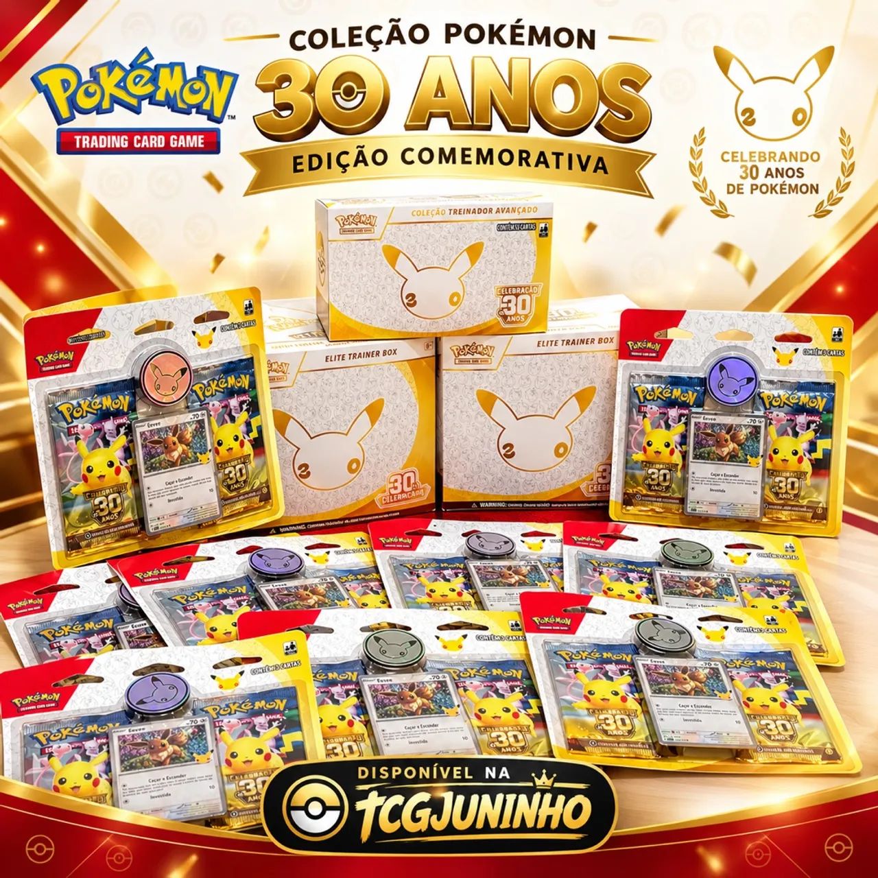 POKEMON 30 ANOS