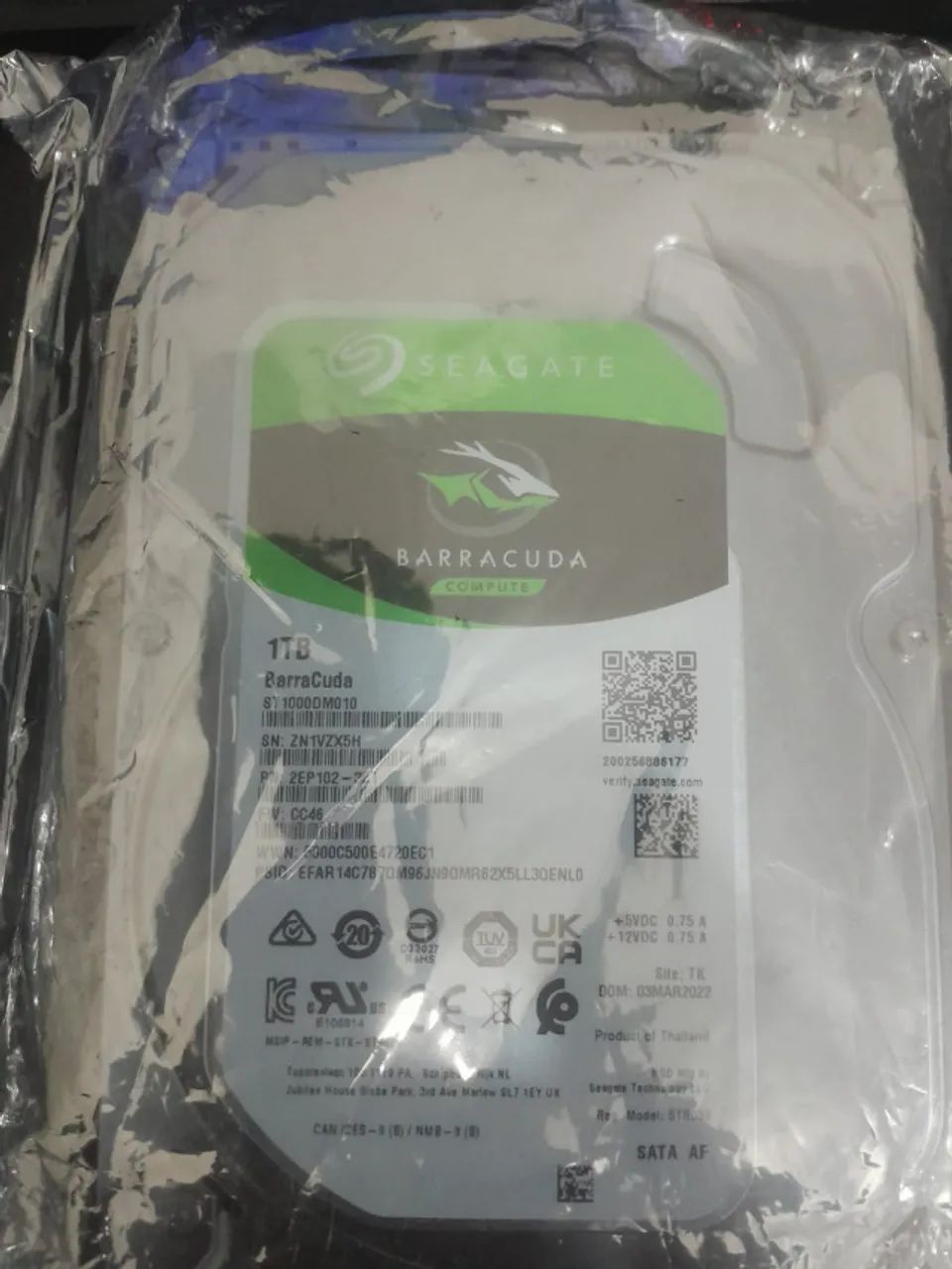 HD 1TB para PC