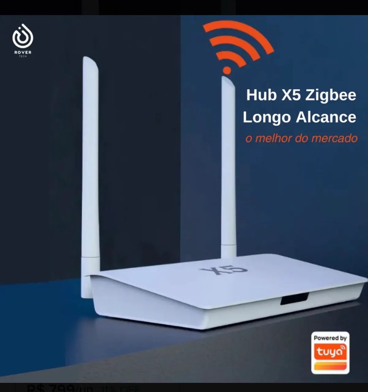 Hub Gateway X5 Tuya BT 400 - Foto 4