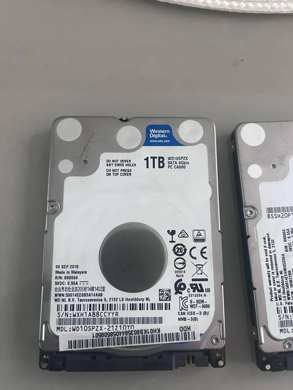 4 HDs de 1 tera em bom estado - Foto 2