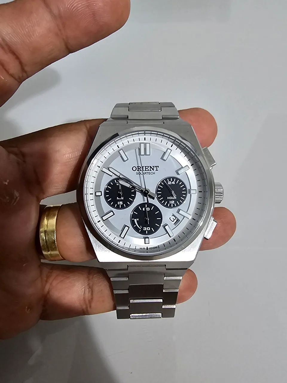 Relogio Orient Panda, Solartech
