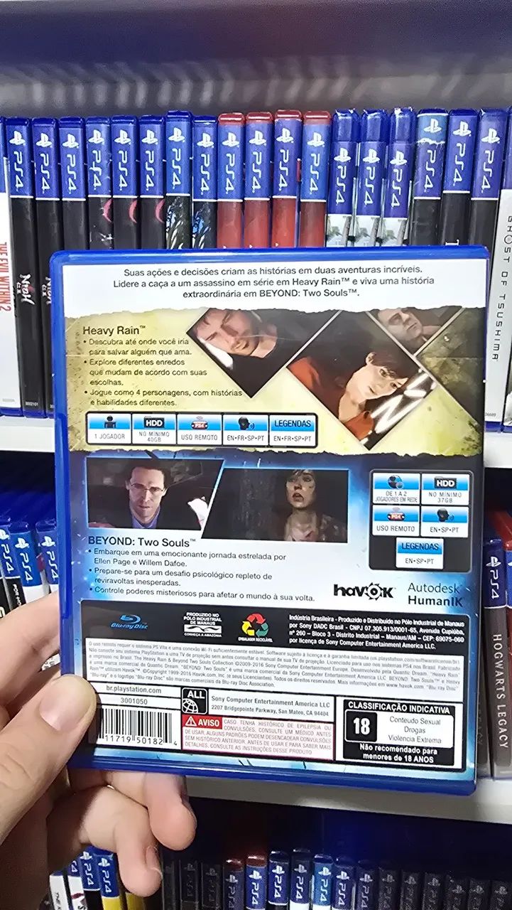 Heavy rain e beyond two souls - PS4 - Foto 3