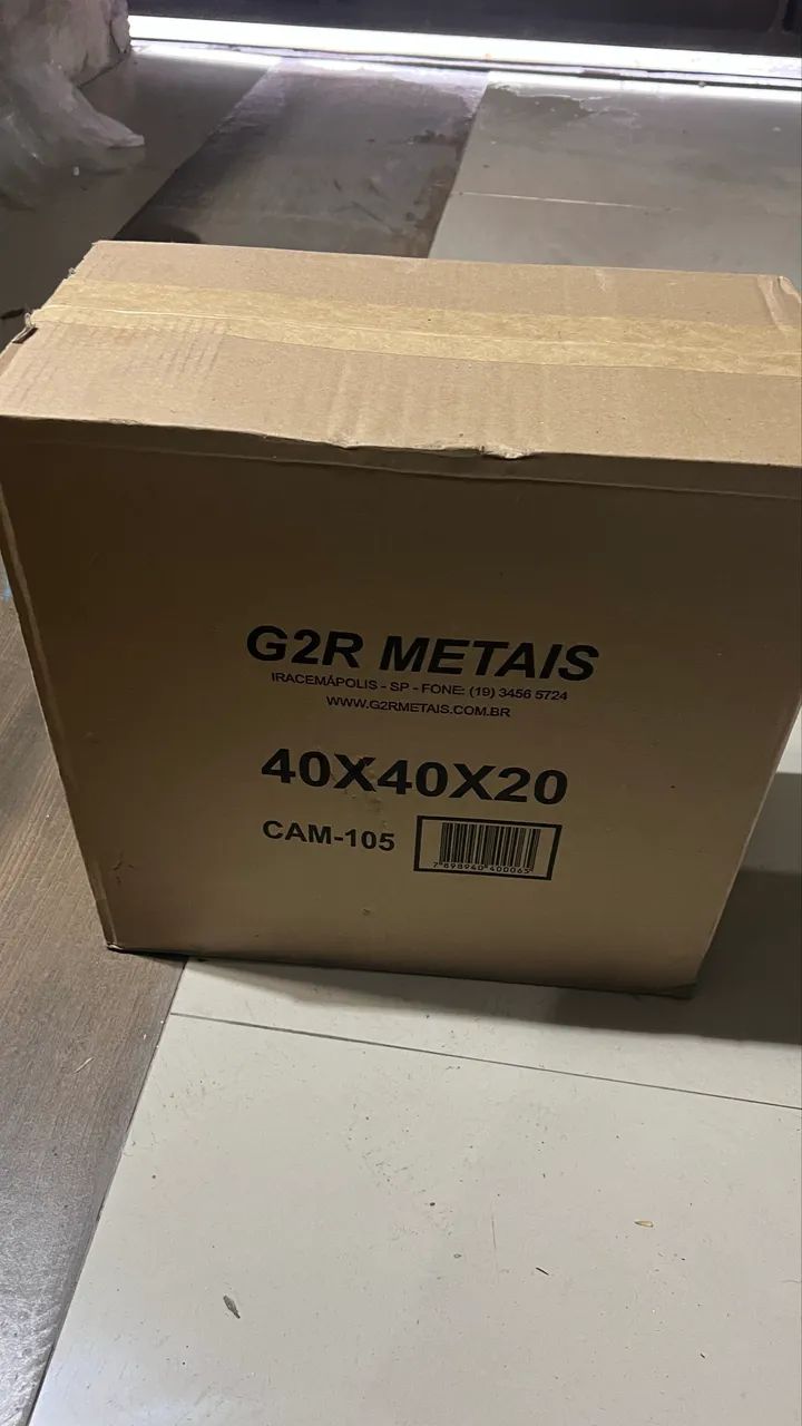 Quadro de Comando Metálico 40x40x20 cm Novo - 2 Unidades Disponíveis - Foto 2