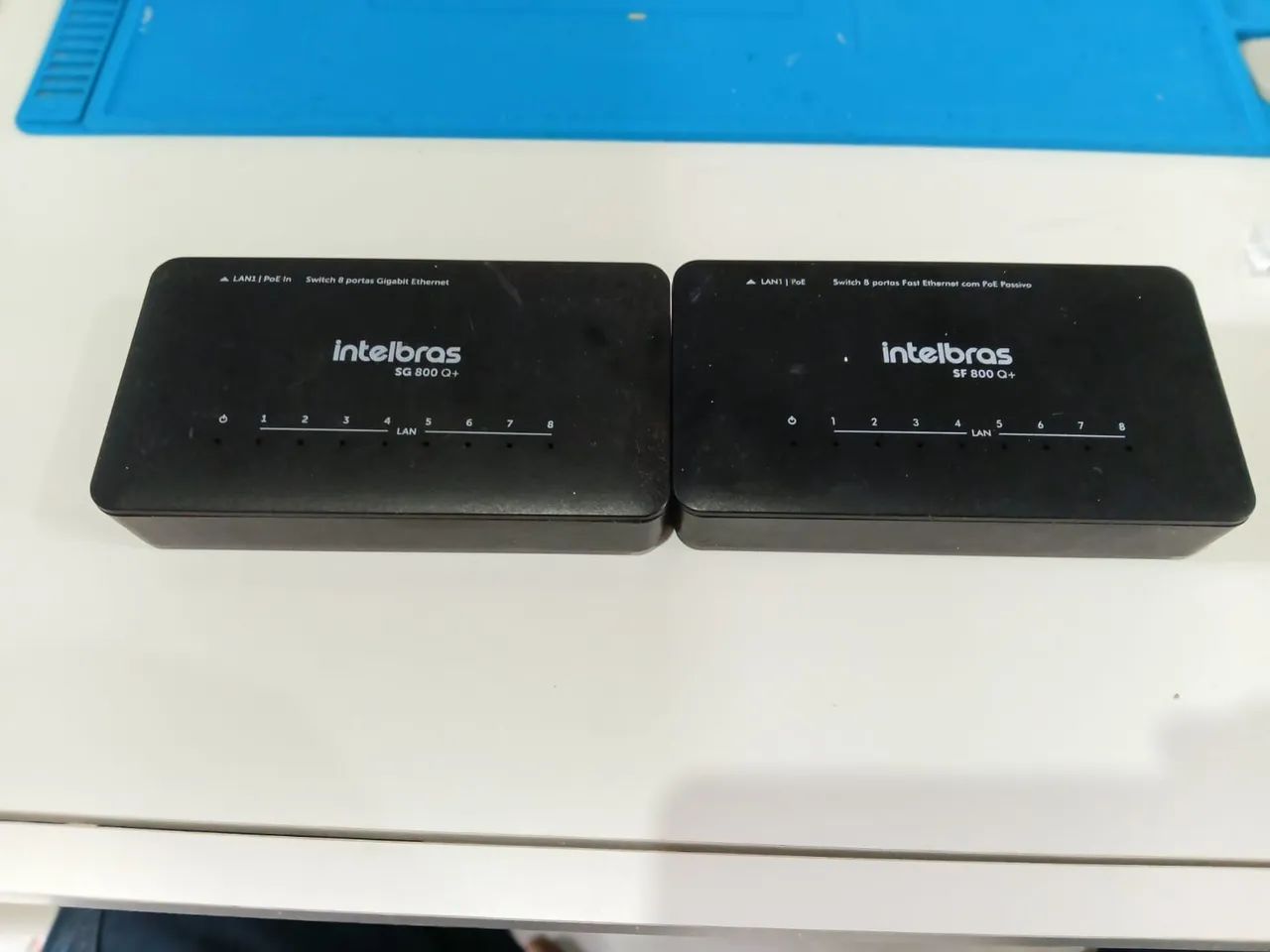 Switch Intelbras ,Sh800 Q+ 8 portas ok os 2 
