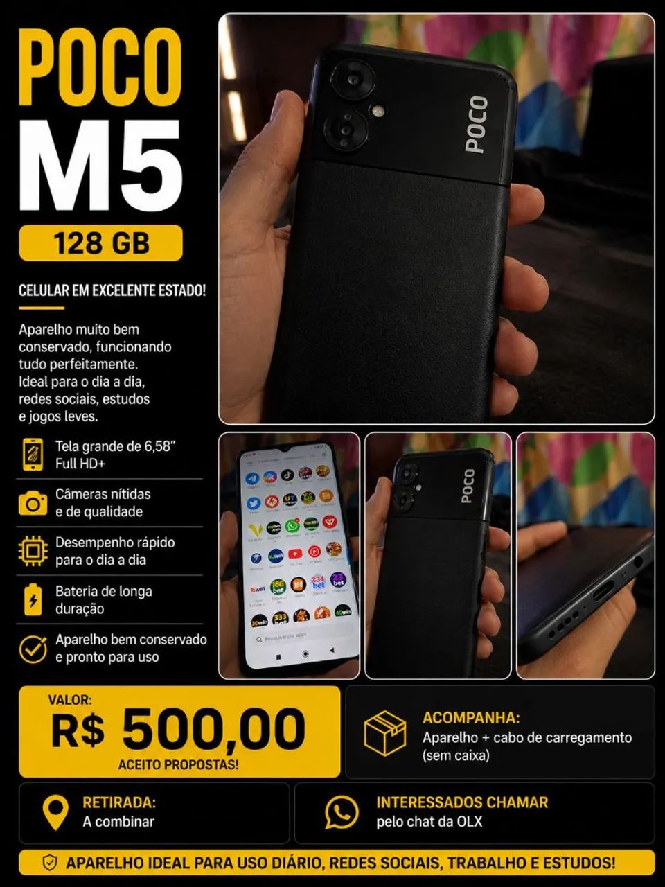 ? POCO M5 excelente estado