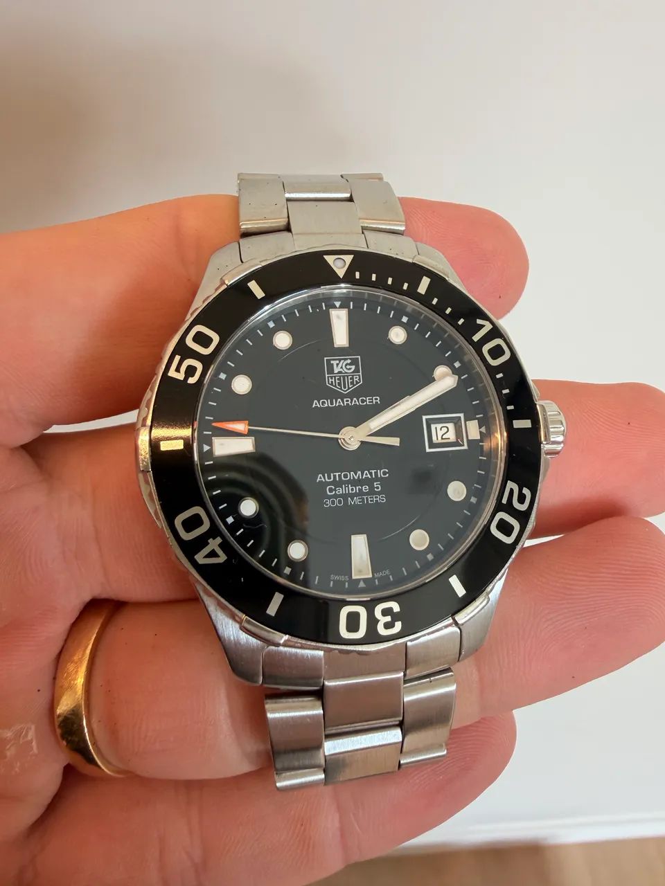 Relógio Tag Heuer Aquaracer 2010 automático completo - Foto 3