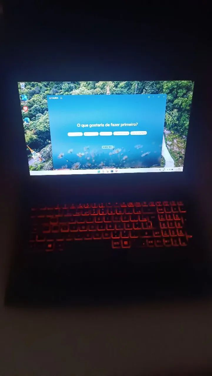 Notebook Acer Nitro 5 modelo 515-51 (com bateria nova) - Foto 2
