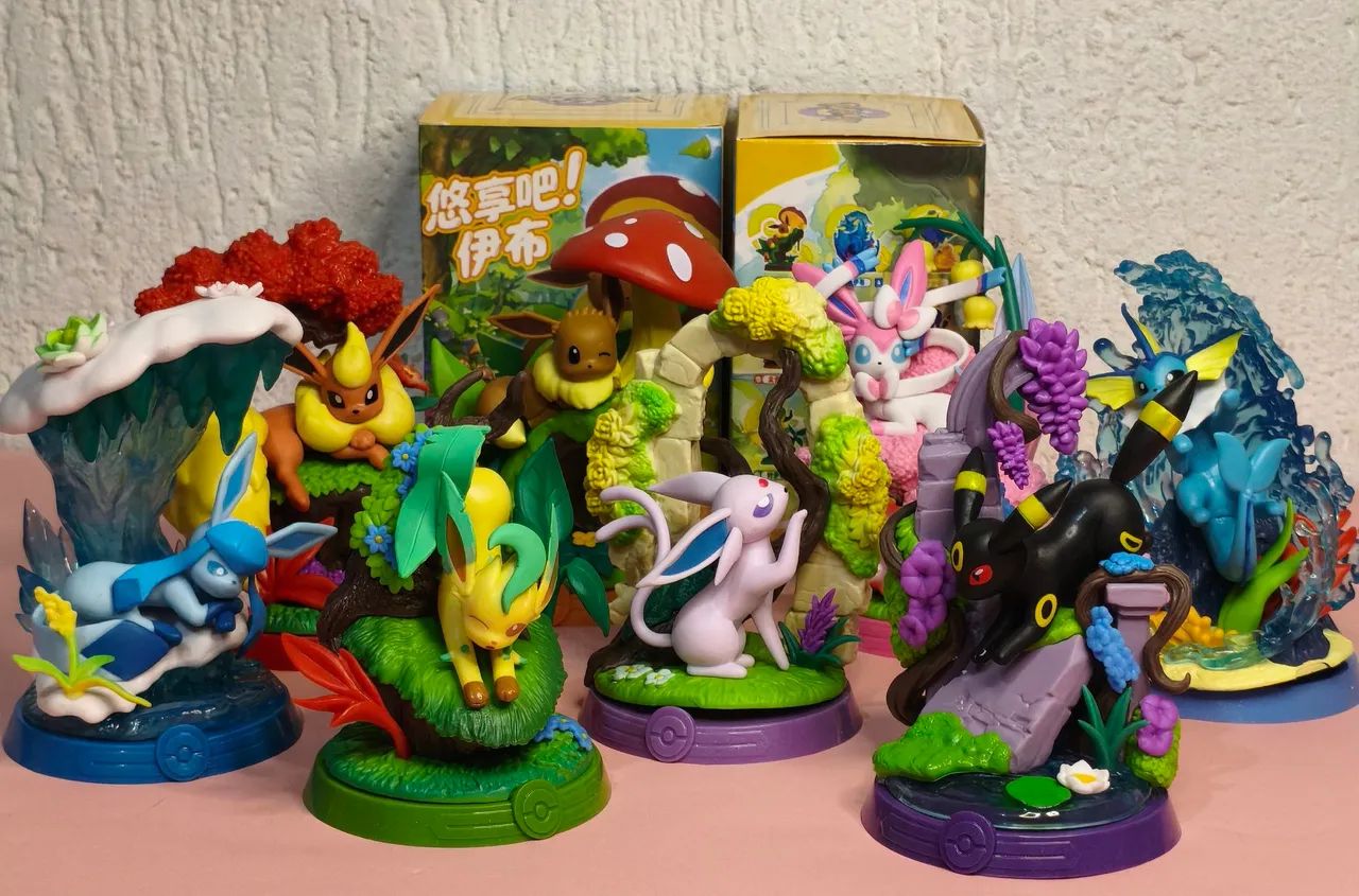 Figure pokémon Eeveelutions 