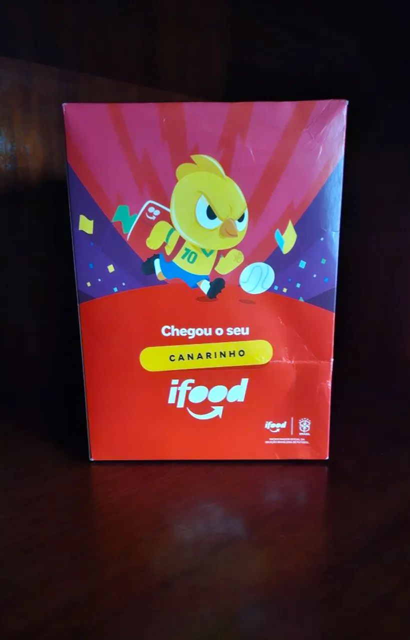 Canarinho Copa 70 ifood com card LACRADO - Foto 4