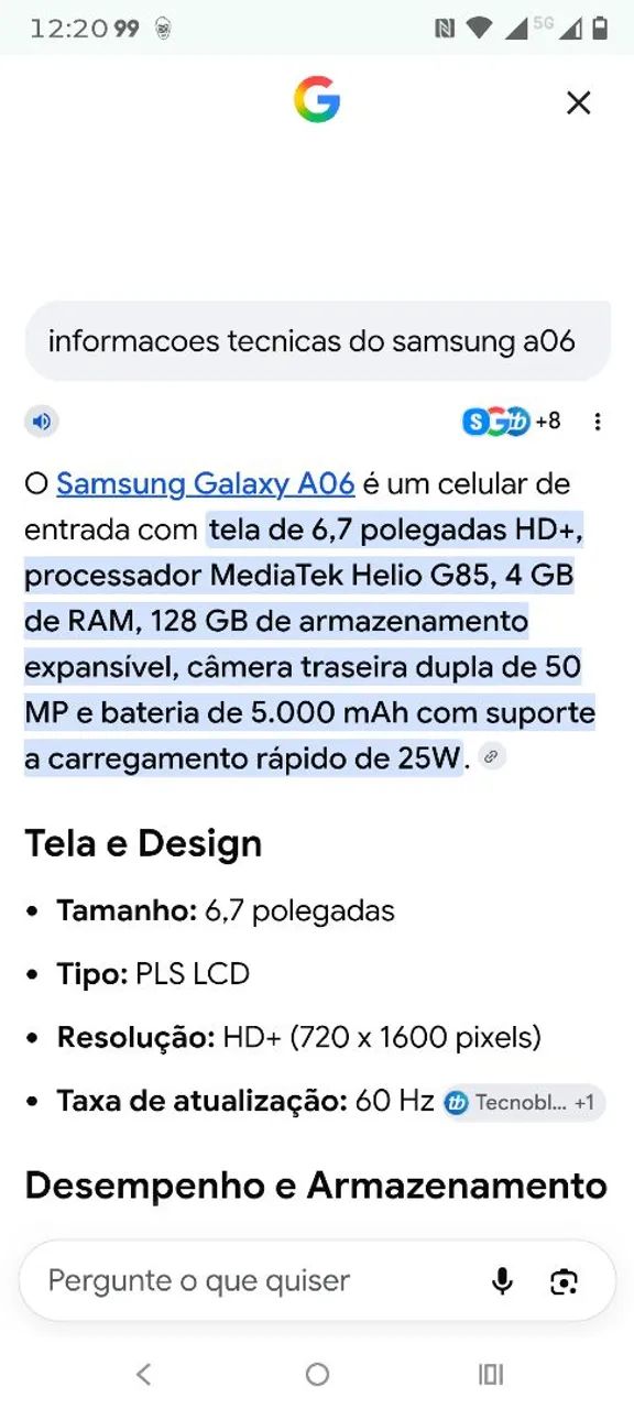 Vendo samsung A06 - Foto 5
