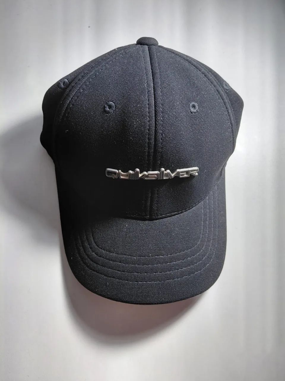 Boné Quiksilver Plate Type Silver Black. - Foto 3