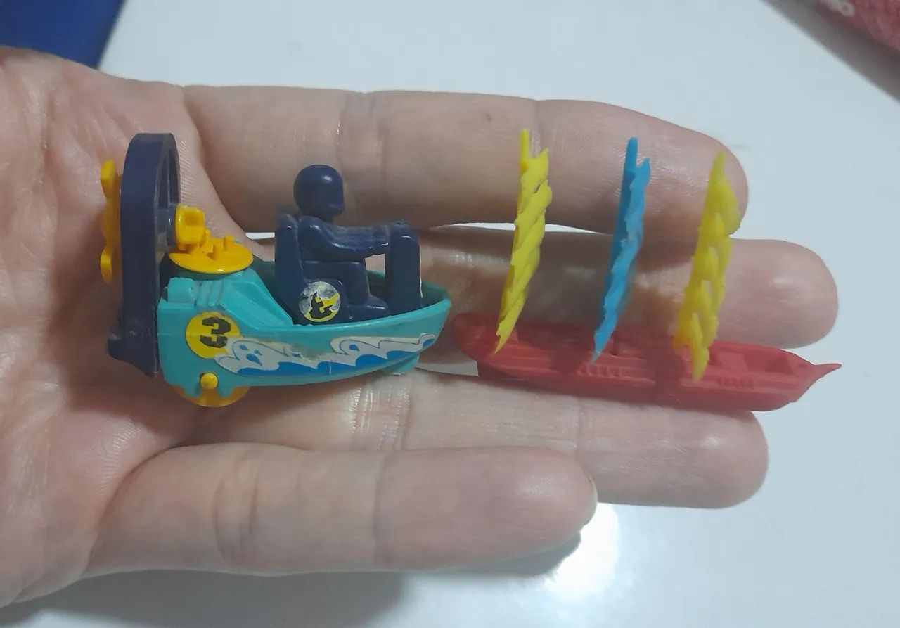 6 miniaturas de embarcações barcos anos 90 - Foto 5