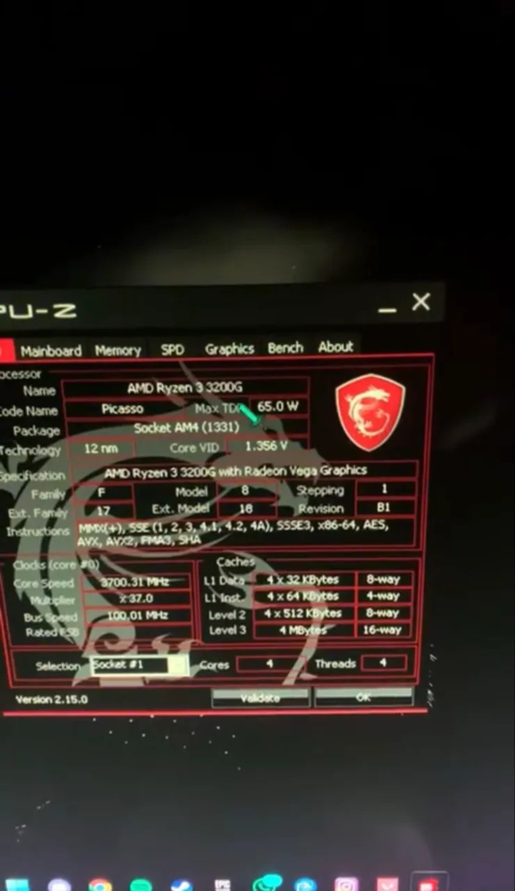 ryzen 3 3200g - Foto 2