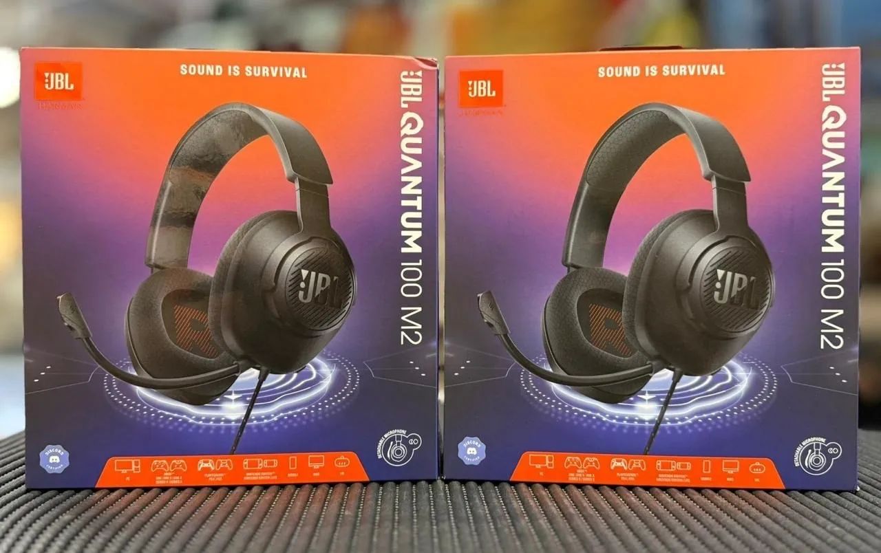 JBL Quantum 100 M2 Preto 