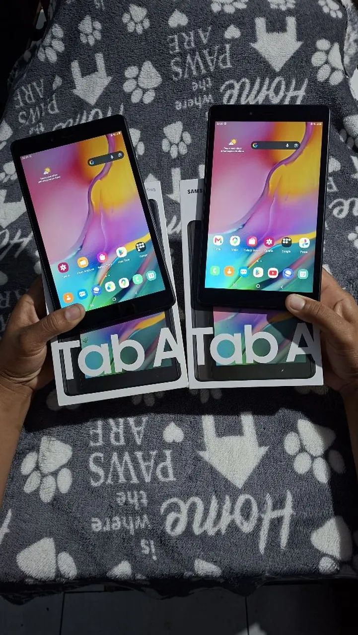 2 Tablet Samsung Tab A 8.0 pega Chip faz ligacao 32Gbs na Caixa 500 cada - Foto 4