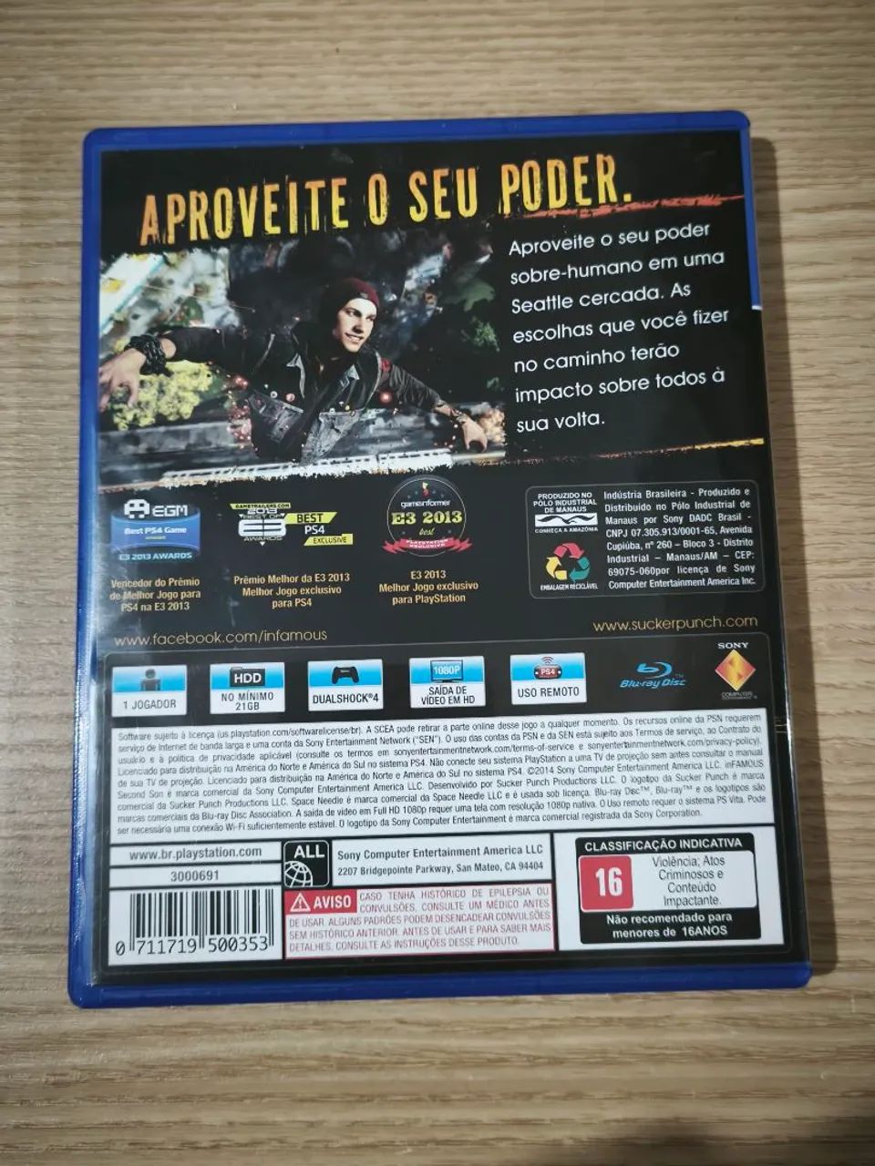 Jogo Infamoua Second Son - PS4 - Foto 2