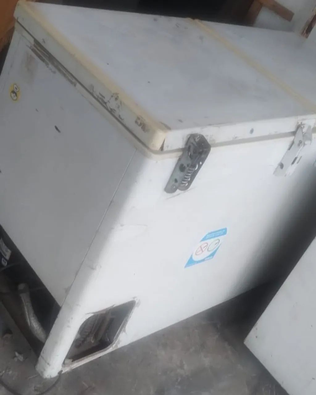 Freezer horizontal 480 litros funcionando perfeitamente 