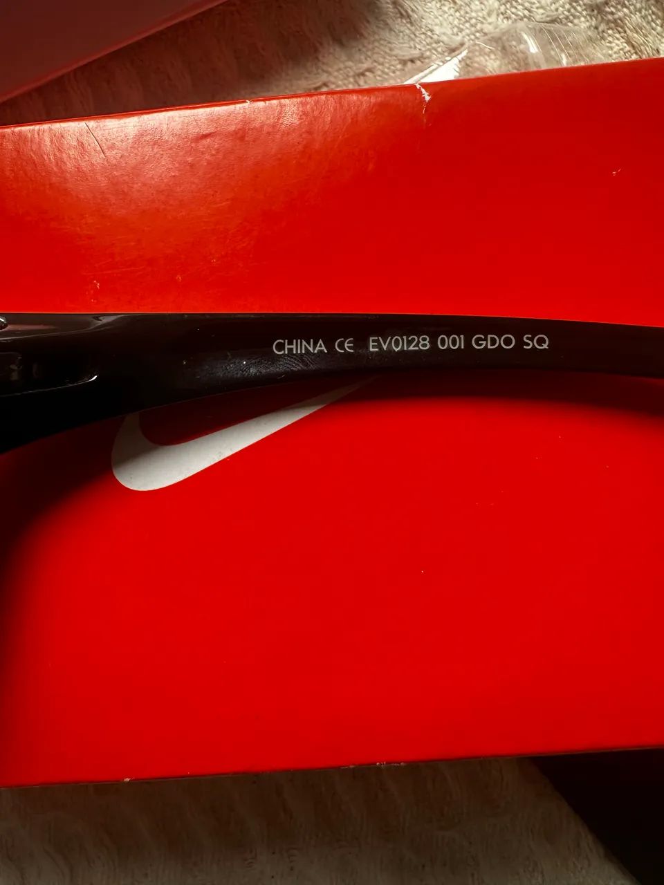 Óculos NIKE EVO 128 GDO SQ usado excelente estado sem riscos  - Foto 2