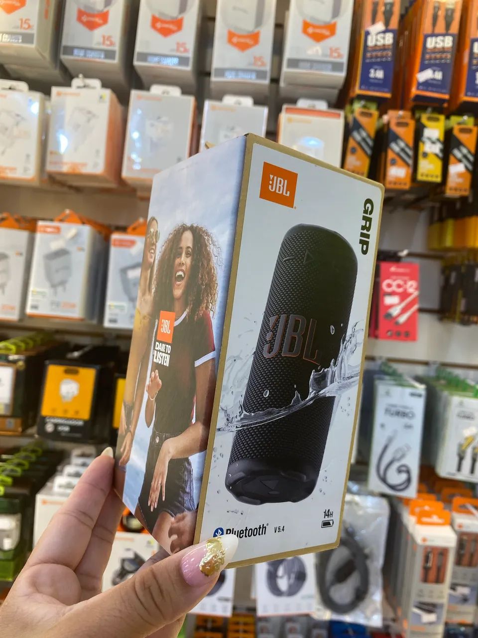 CAIXA DE SOM JBL PORTÁTIL GRIP - Foto 2