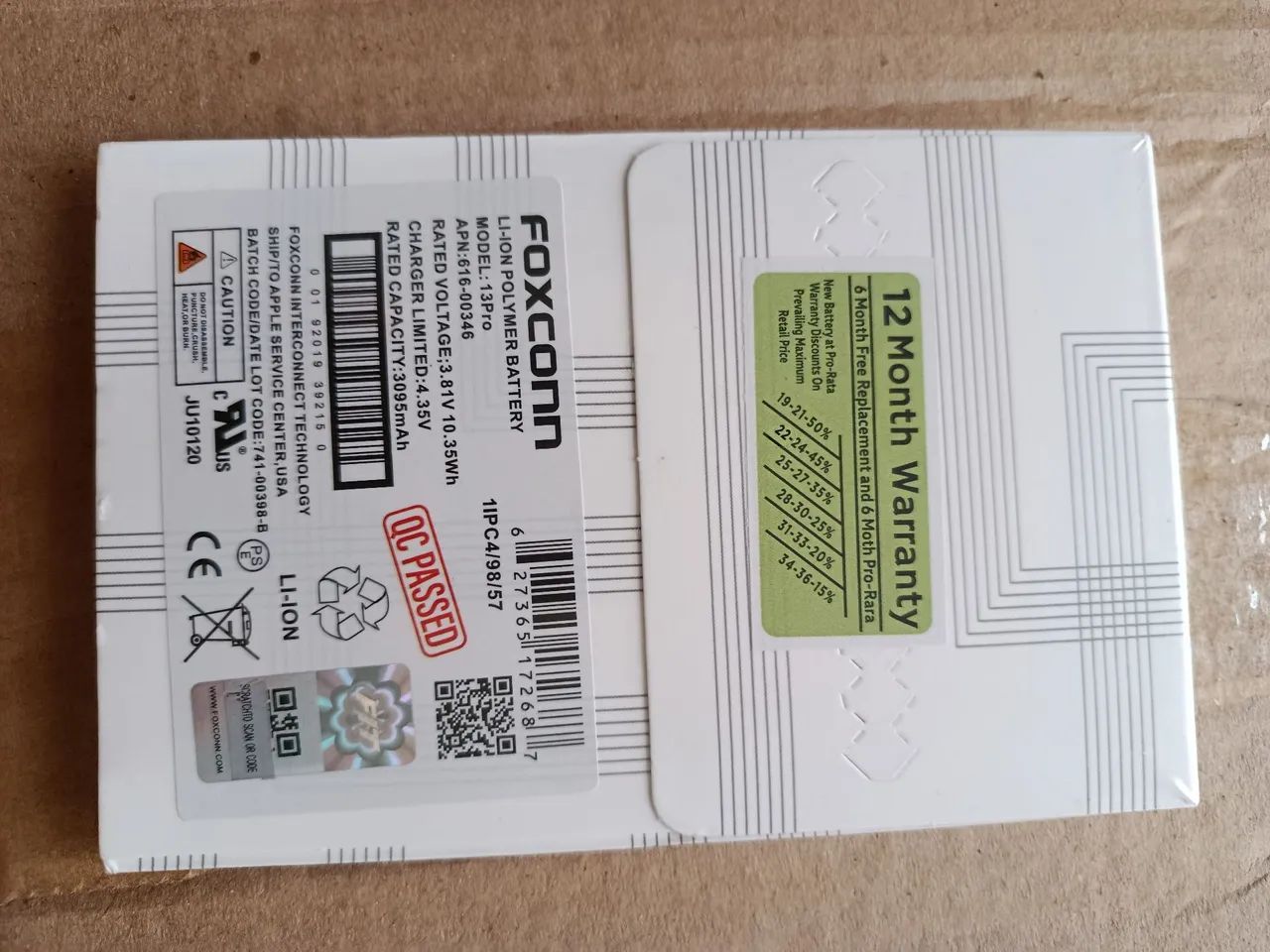 Bateria iPhone 13 pro 