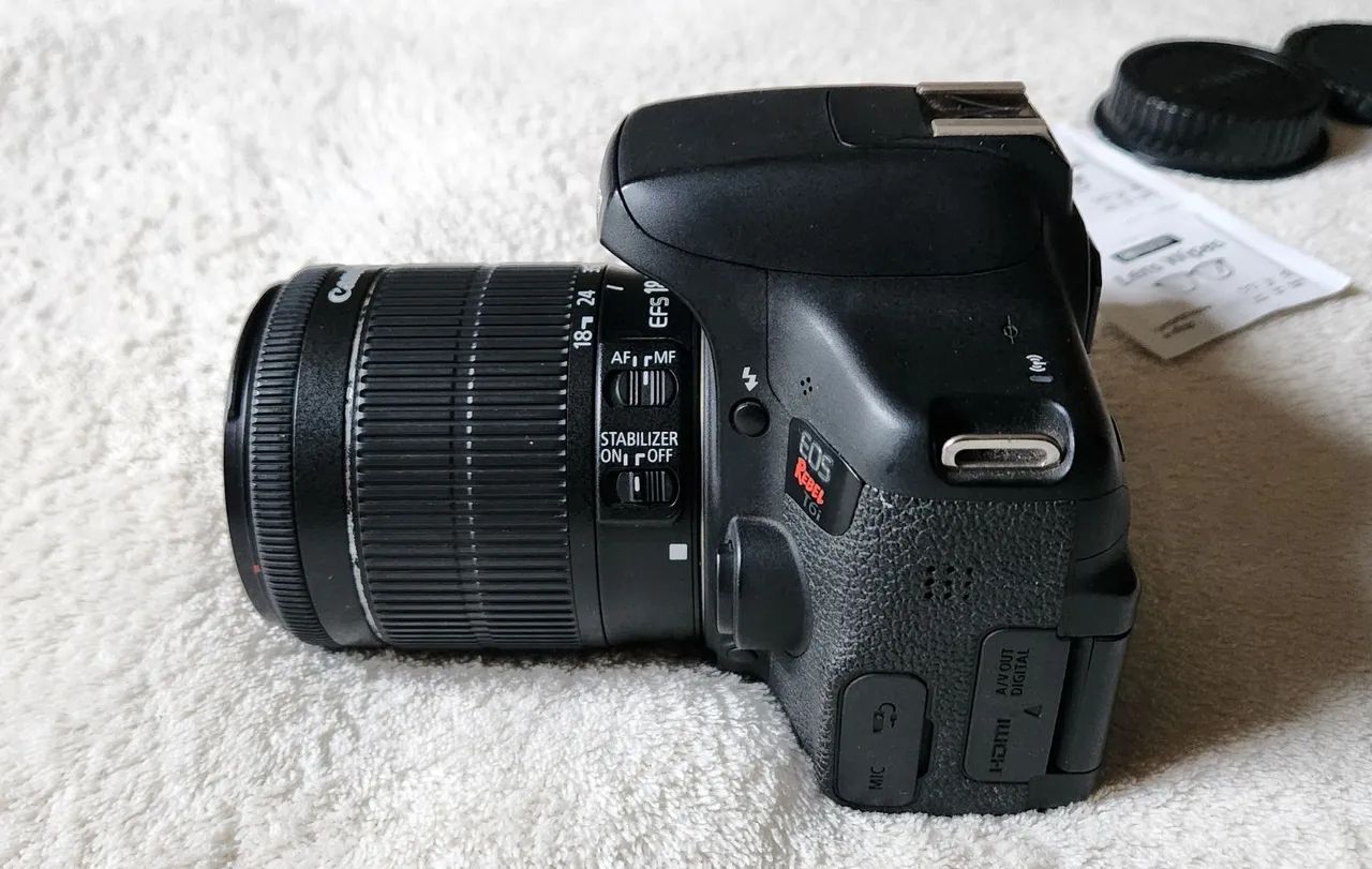 Canon T6i Wi-fi/NFC com lente 18-55mm + Cartão de memória 32Gb - Foto 2