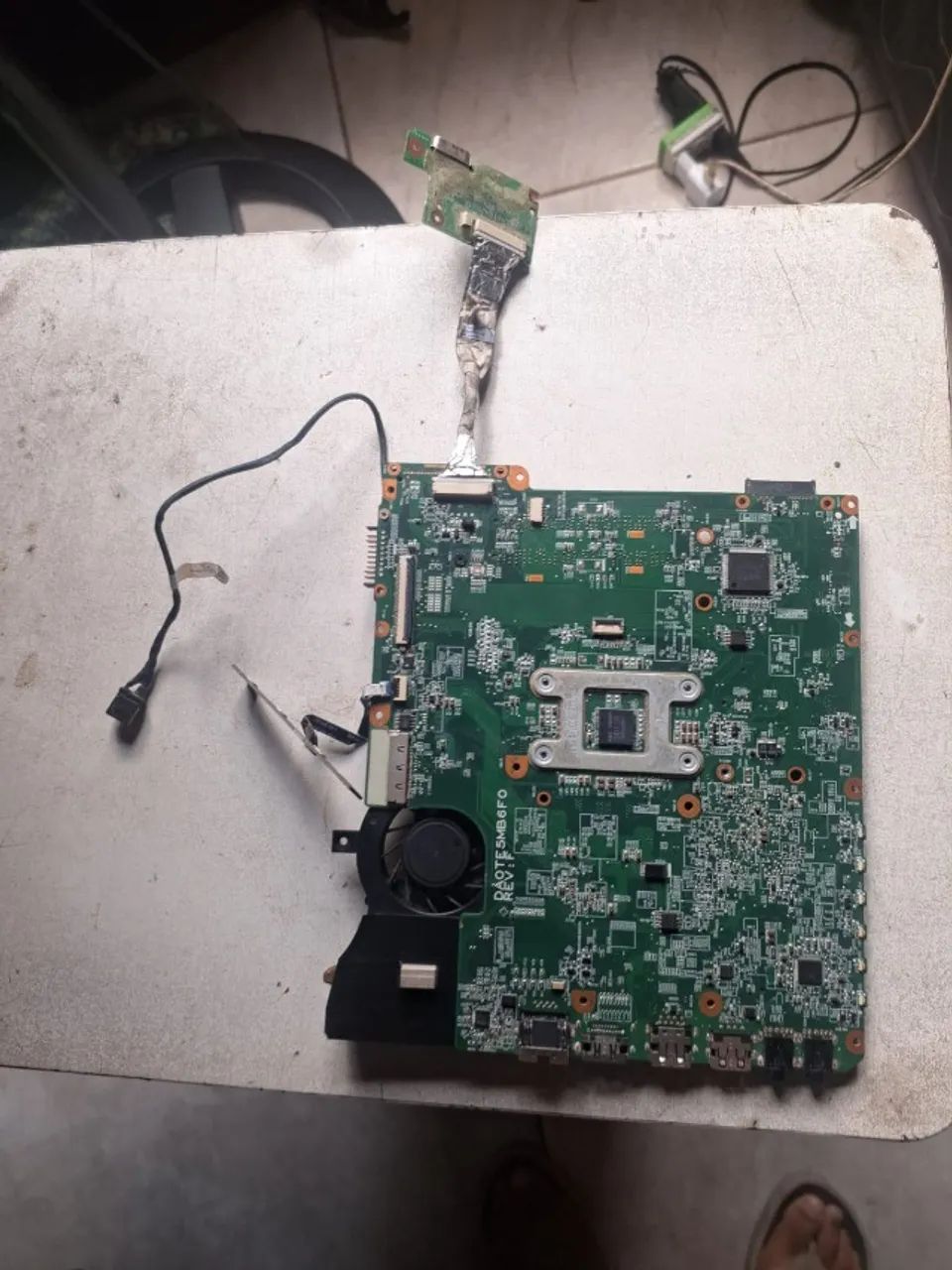 PLACA MÃE DO NOTEBOOK SEMPTOSHIBA DAOTE5MB6FO - Foto 2