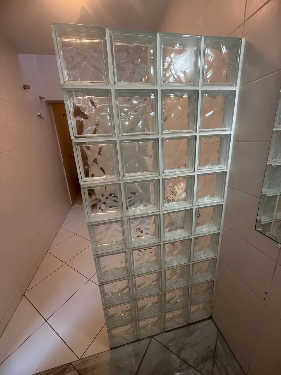 Selling glass block wall