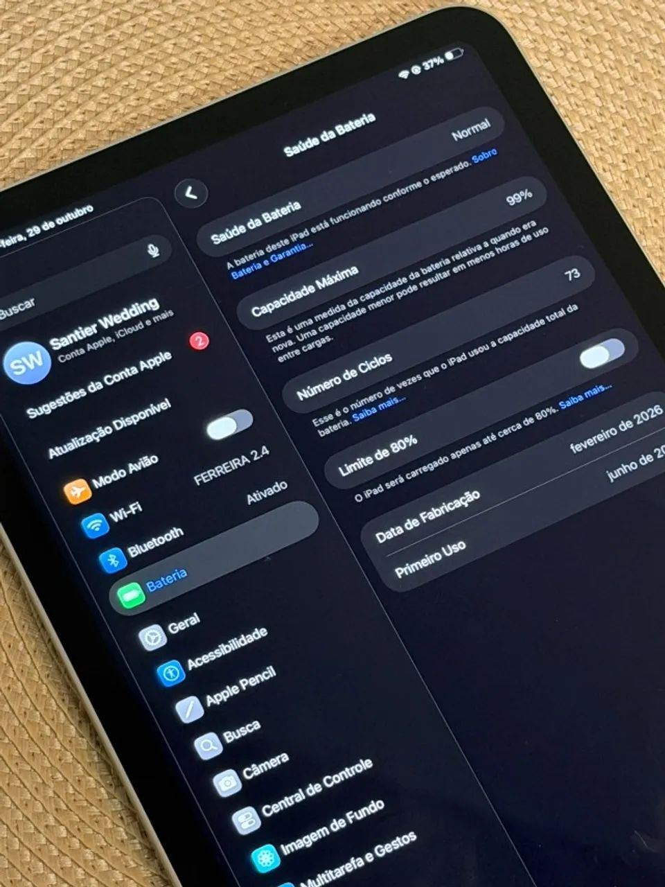 Tablet iPad A16 128GB com garantia até junho de 2027 - Foto 3