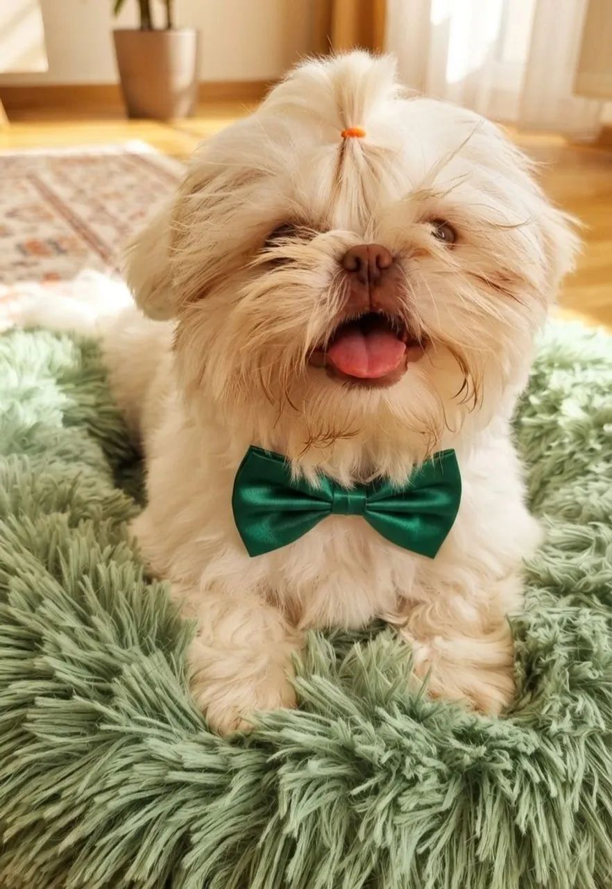 Shih tzu mini macho branco  - Foto 3