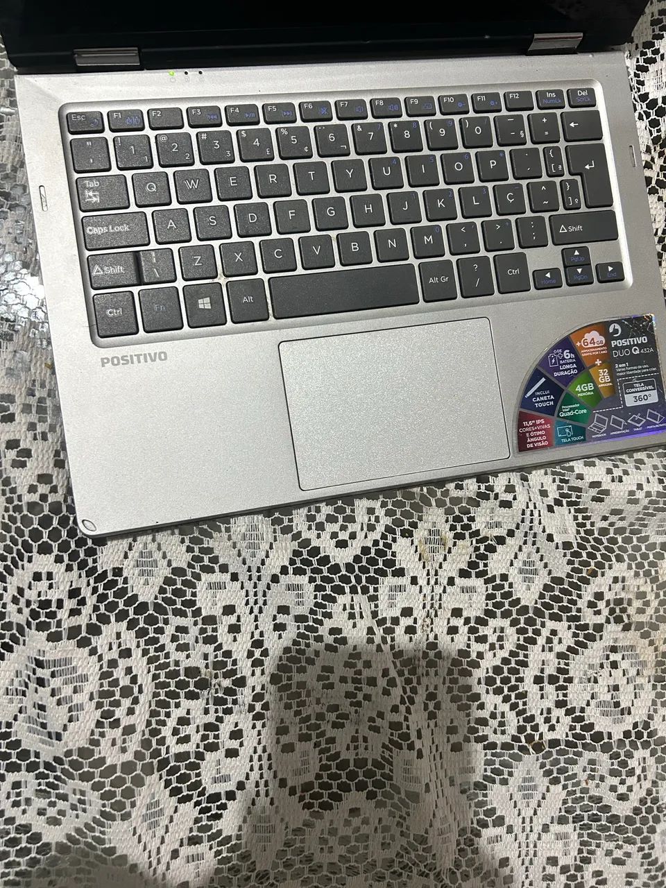 Notebook positivo vira tablete  - Foto 2
