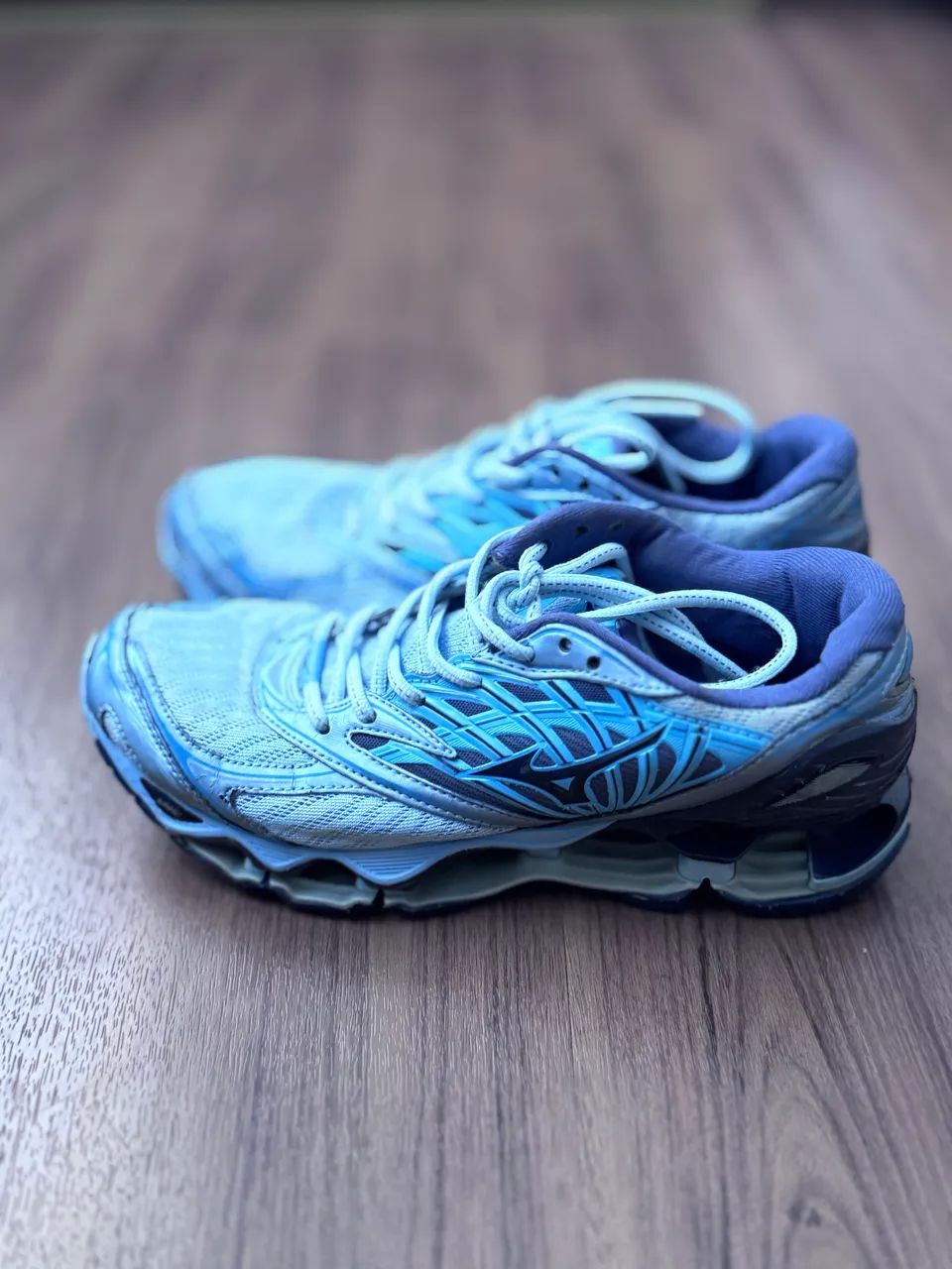 Tenis Mizuno azul Prophecy - Foto 5