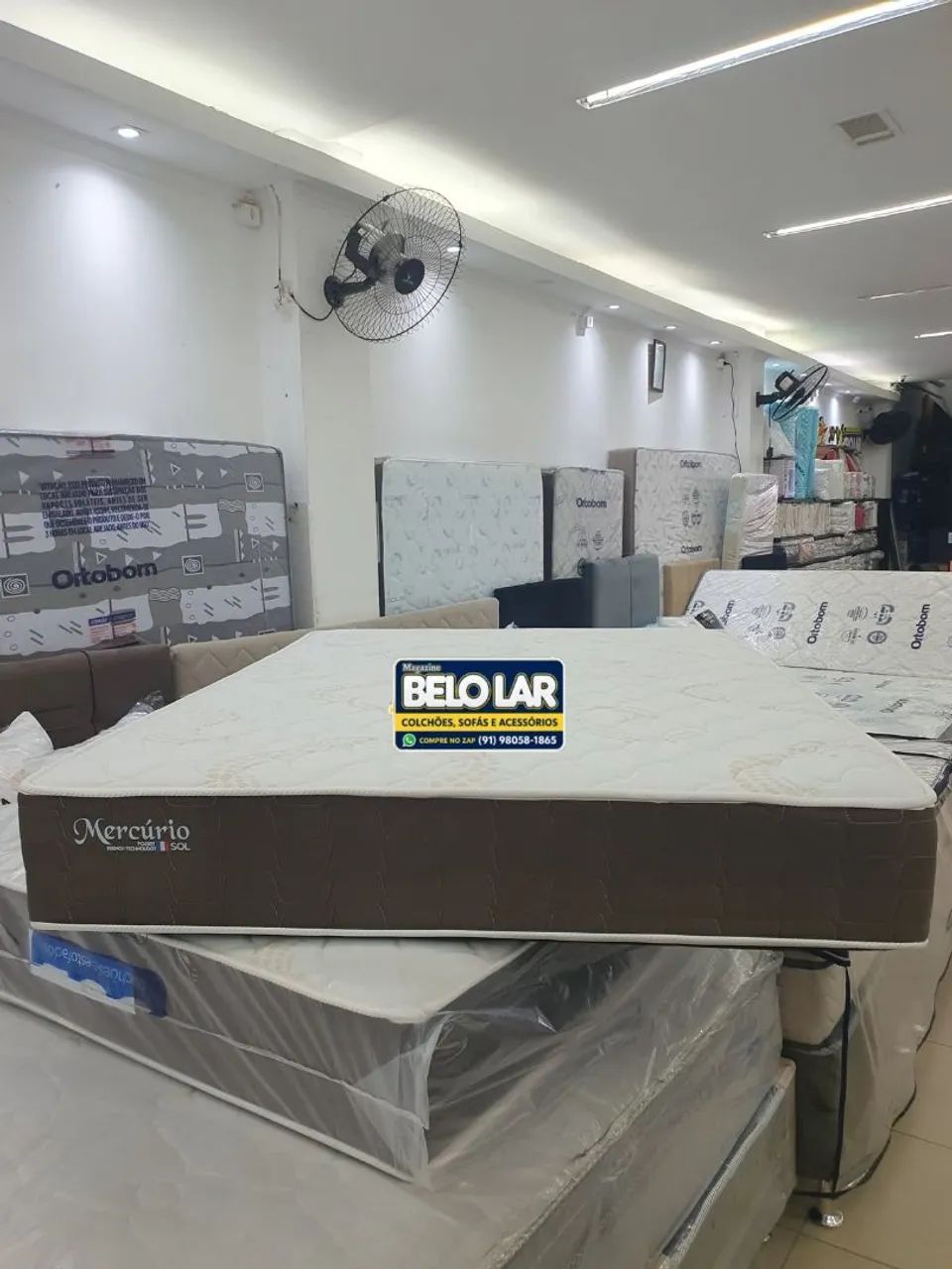 Cama Mercúrio pocket casal