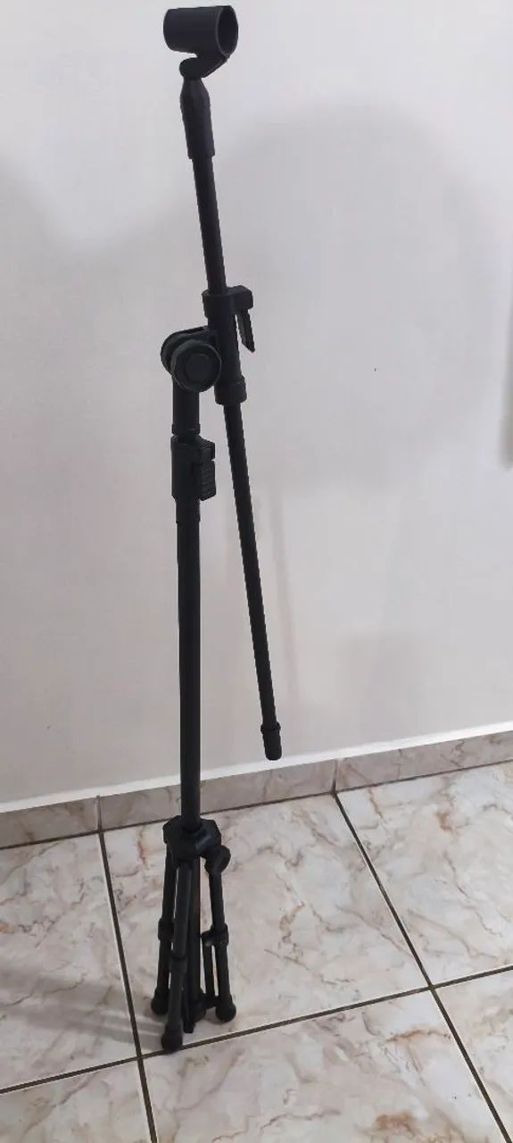 Pedestal girafa para microfone 