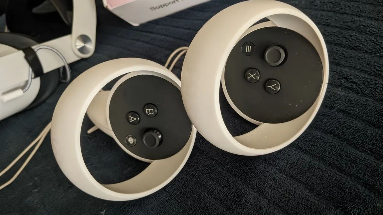 Metaquest/quest 2 256Gb + Strap com bateria, maleta e link PC