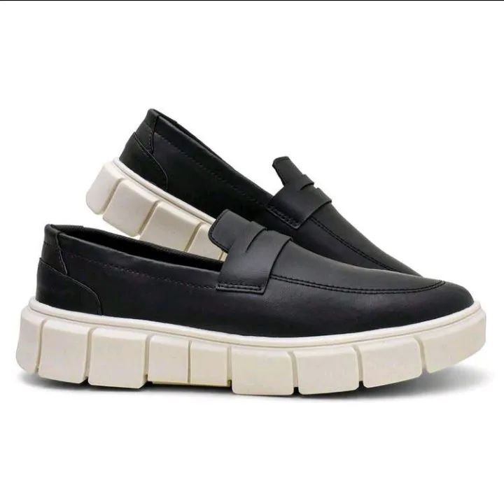 Kit mocassins masculino  slip on com cinto,carteira e relógio  - Foto 2