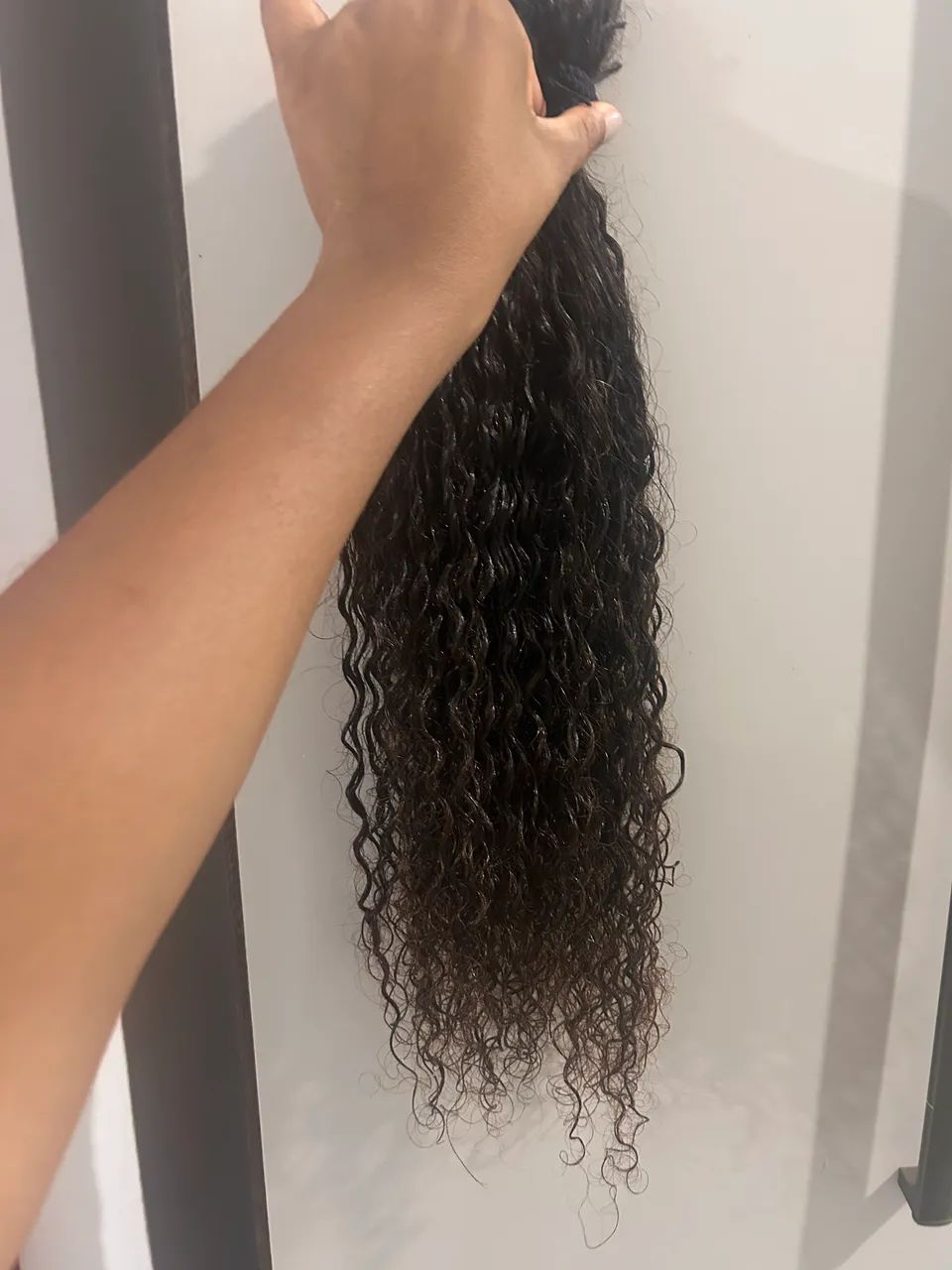 CABELO CACHEADO COR MEL 60cm - Foto 2