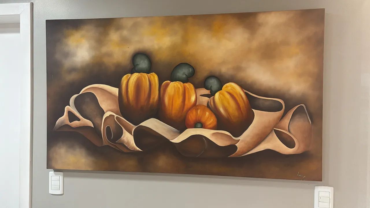 Mesa de jantar e quadro!