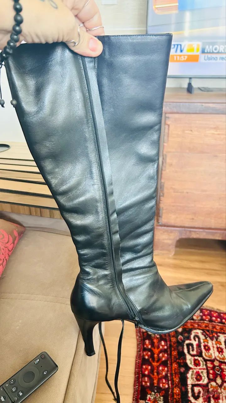 Bota longa linda 38  - Foto 5