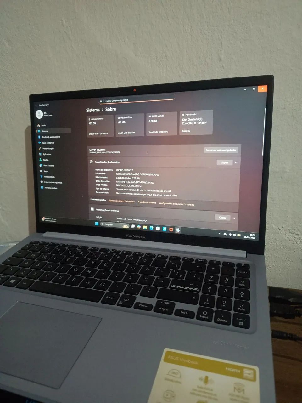 Notebook i5 12 geracao - Foto 2