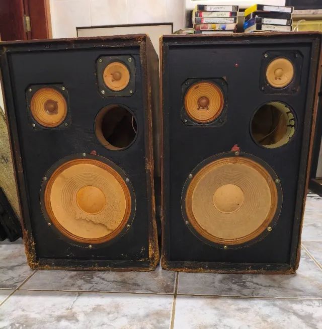 Caixas de som Polyvox Vox 70 funcionando perfeitamente - Foto 2