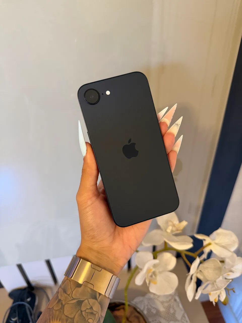 iPhone 16E 128gb Preto Garantia Apple - Foto 2